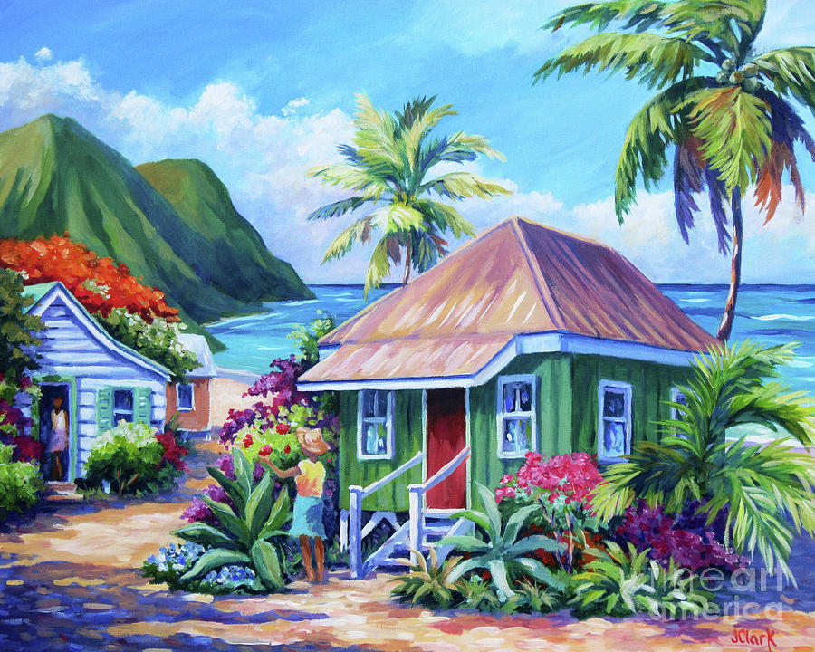 Kauai Painting - Simple Pleasures by John Clark Kauai Painting - Simple Pleasures by John Clark