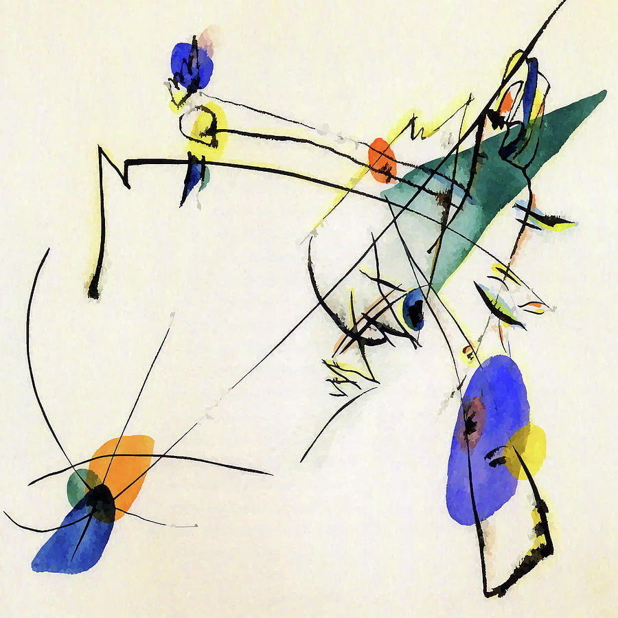 Simple Painting by Wassily Kandinsky - Fine Art America