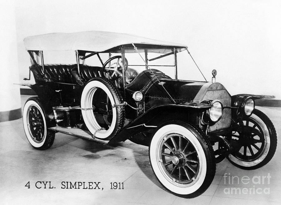 Simplex Automobile, 1911 Photograph by Granger