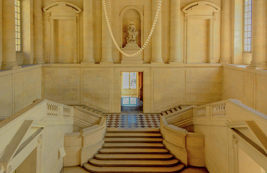 Simply Elegant, Entry Hall of Versailles Photograph by Marcy Wielfaert