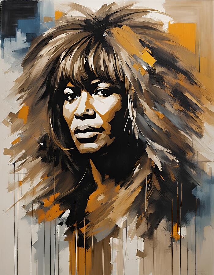 Tina Turner Painting
