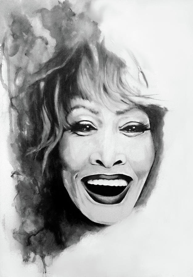 Portrait Digital Art - Simply the Best Tina Turner by William Walts