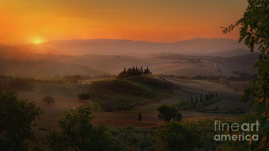 Simply Tuscany  Photograph by The P