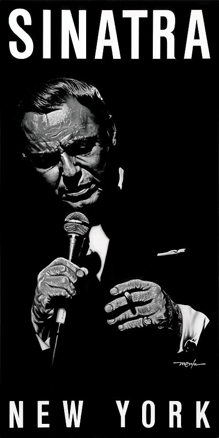 Sinatra Chairman Of The Board Painting by Dan Menta
