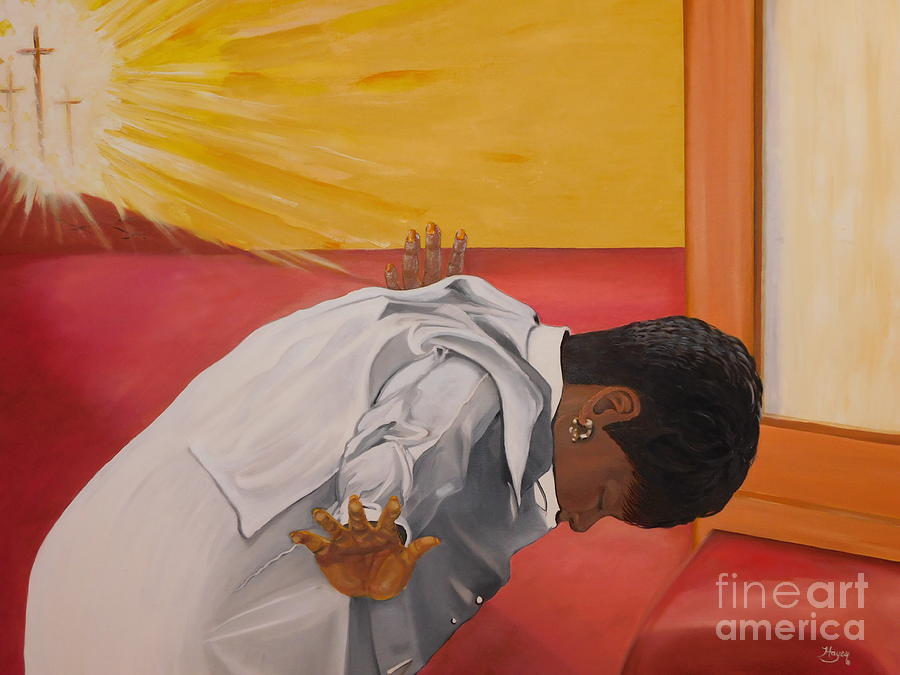 Sincere Praise Painting by Barbara Hayes