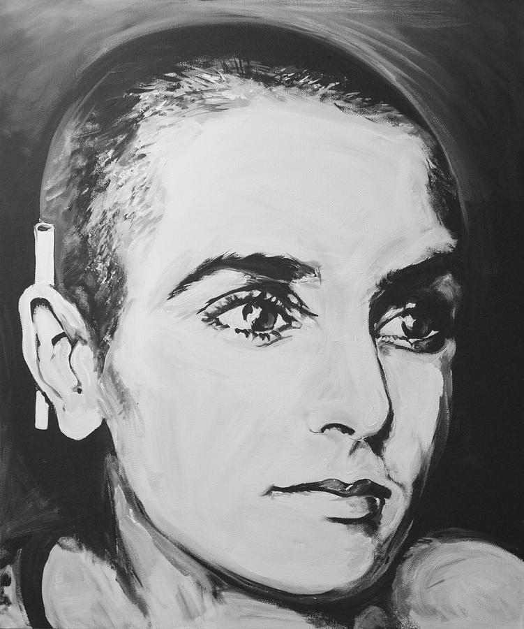 Sinead OConnor Painting by Melissa O Brien