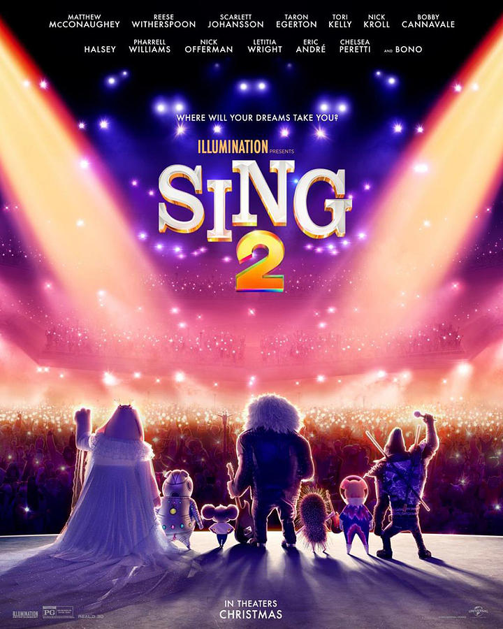 Sing 2 Movie Poster Digital Art by Michaeld Flores - Fine Art America