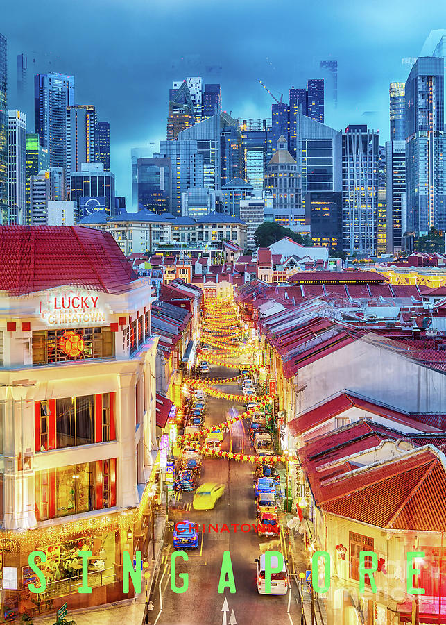 Singapore 182, Chinatown Photograph by John Seaton Callahan