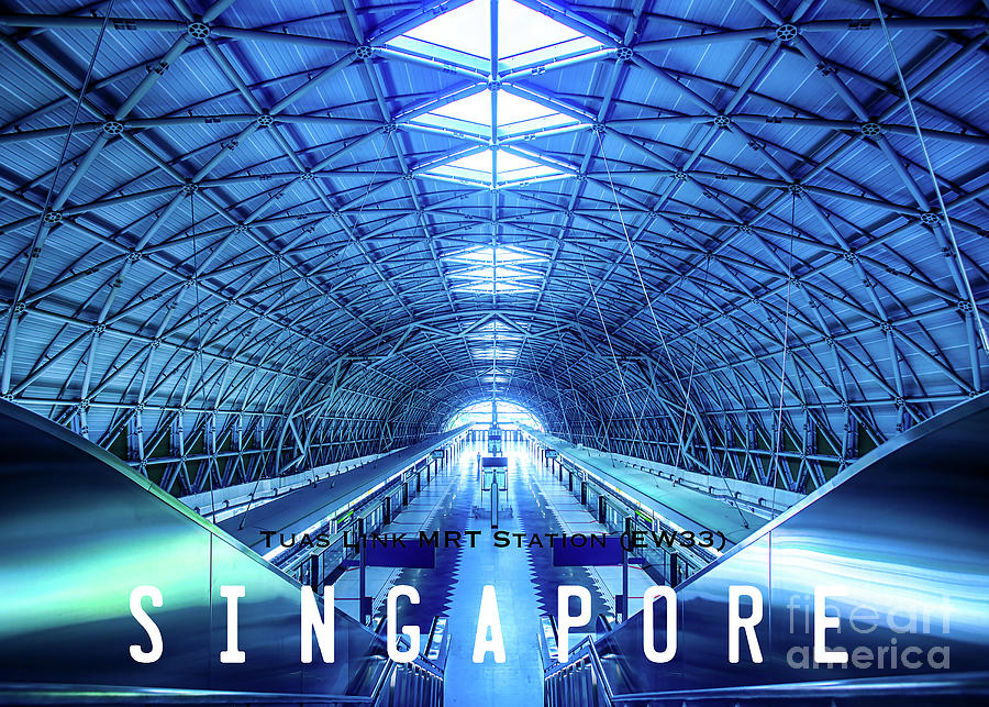 Singapore 193, Tuas Station Photograph by John Seaton Callahan