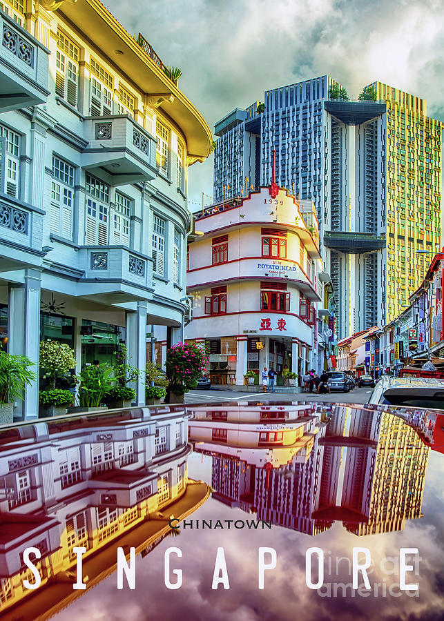 Singapore 194, Chinatown Photograph by John Seaton Callahan