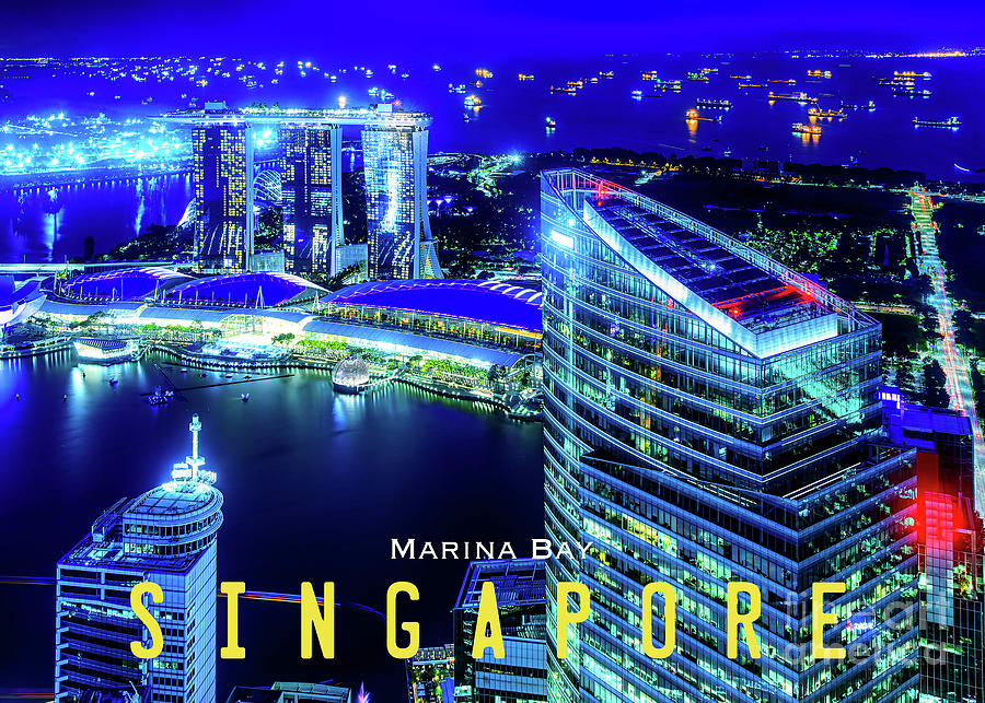 Singapore 202. Marina Bay Photograph by John Seaton Callahan
