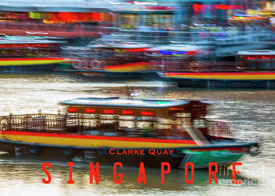 Singapore 186, Clarke Quay Photograph by John Seaton Callahan