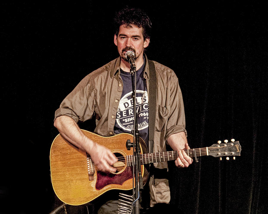 Singer Songwriter Musician Slaid Cleaves #1 Photograph by Randall Nyhof