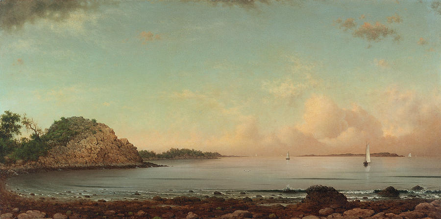 Singing Beach Manchester Martin Johnson Heade Digital Art By Celestial