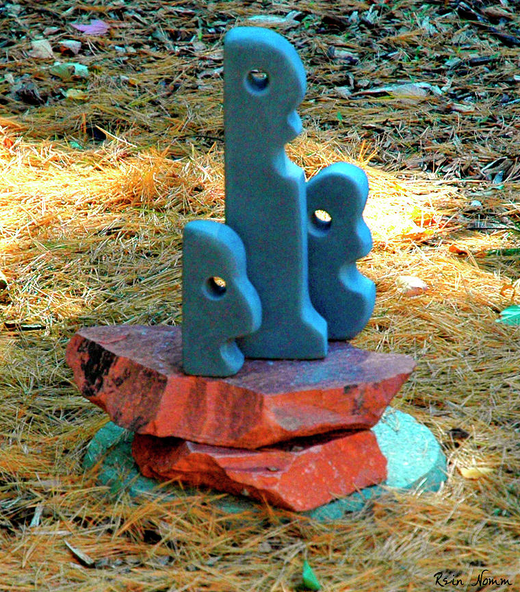 Singing Stones Sculpture by Rein Nomm