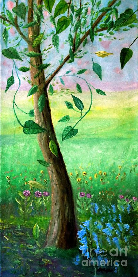 Singing Tree Painting by Stephen Schaps