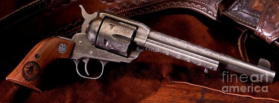 Single Action Revolver Photograph by Action