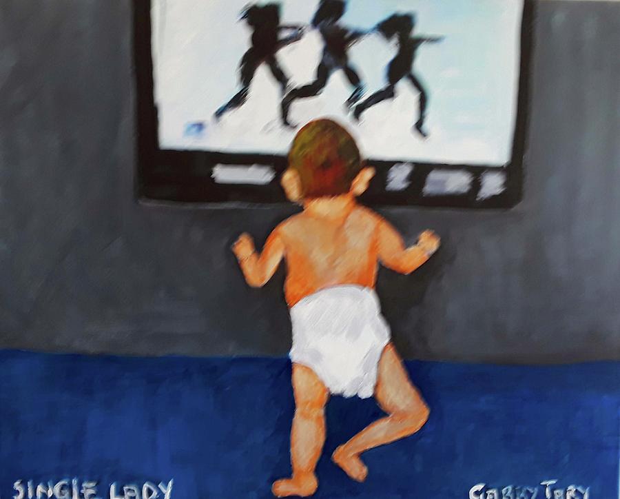 Single Lady Painting by Gabby Tary