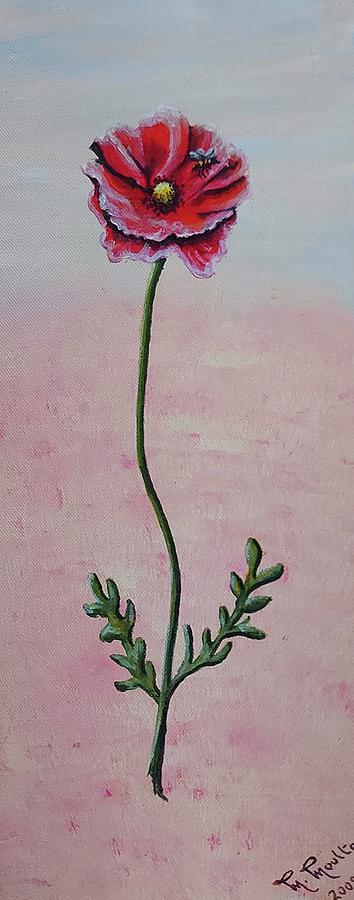 Singlr open Poppy Painting by Mackenzie Moulton