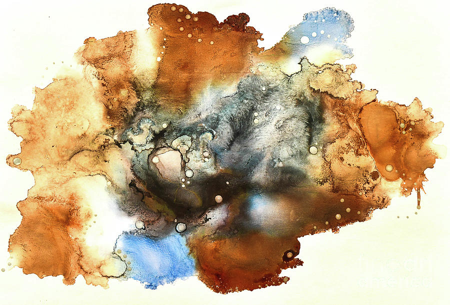 Sinkhole Galaxy Painting by Carlee Ojeda