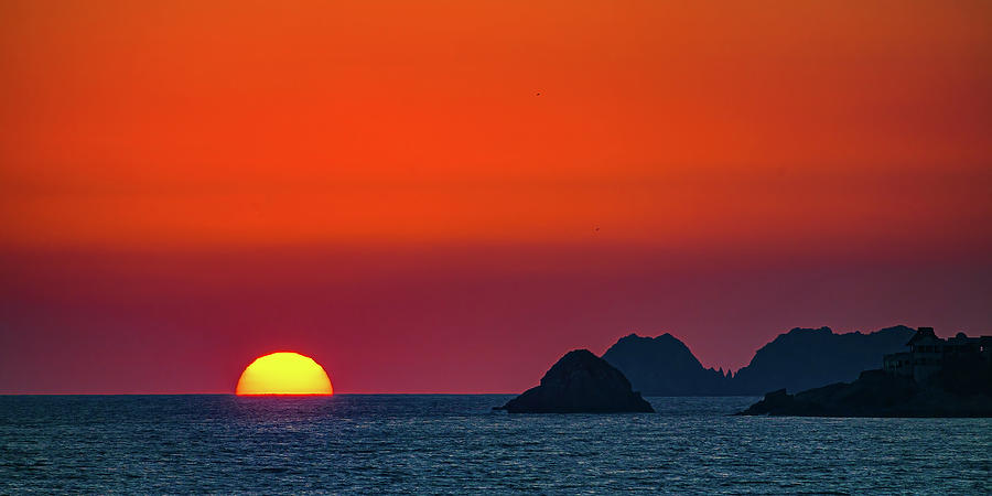 Sinking Sun Photograph by Tommy Farnsworth