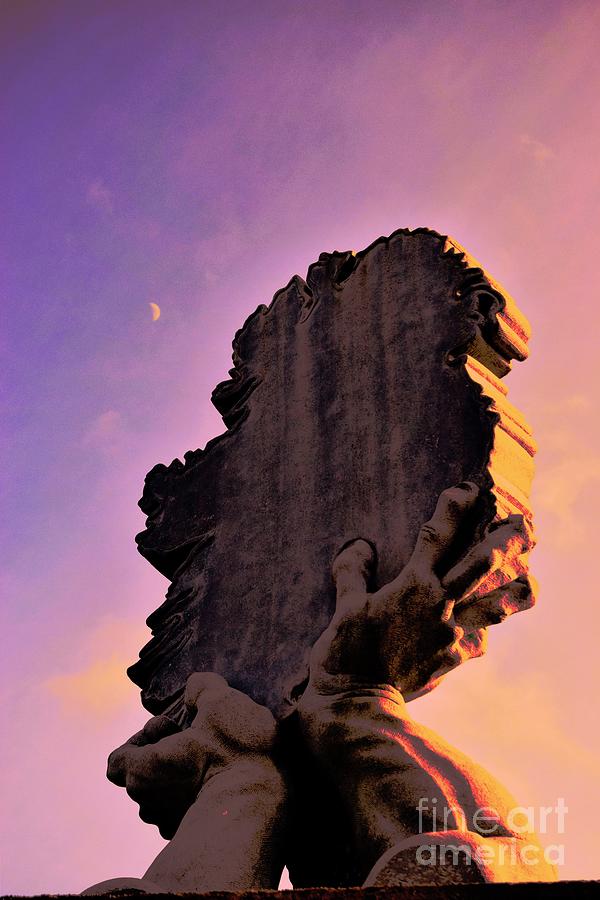 Sunset Photograph - Sinnotts Cross sculpture by Joe Cashin