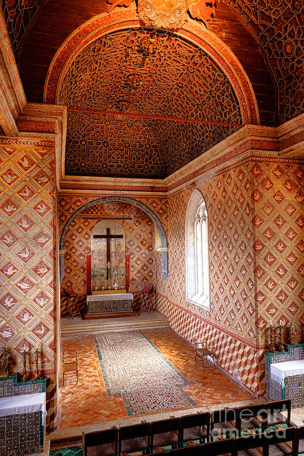 Sintra National Palace Royal Chapel Photograph by Olivier Le Queinec