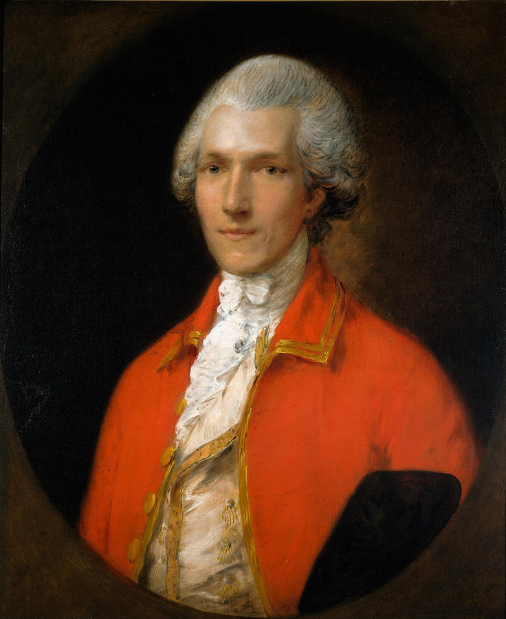 Sir Benjamin Thompson later Count Rumford Painting by Thomas ...