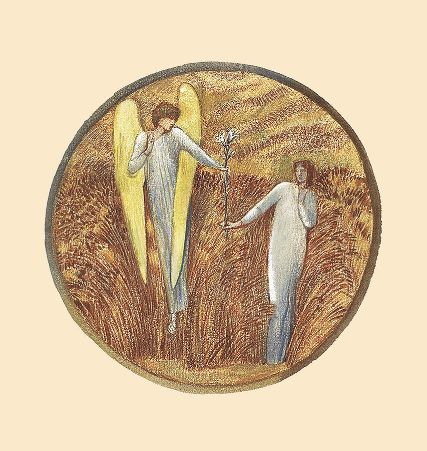 Sir Edward Burne Jones. Flower of God. From The Flower Book. 1905. by Tom  Hill