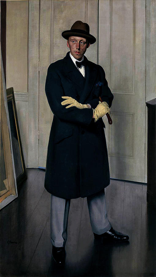 Sir Herbert James Gunn Portrait Of Sir William Oliphant Hutchison C1926 ...