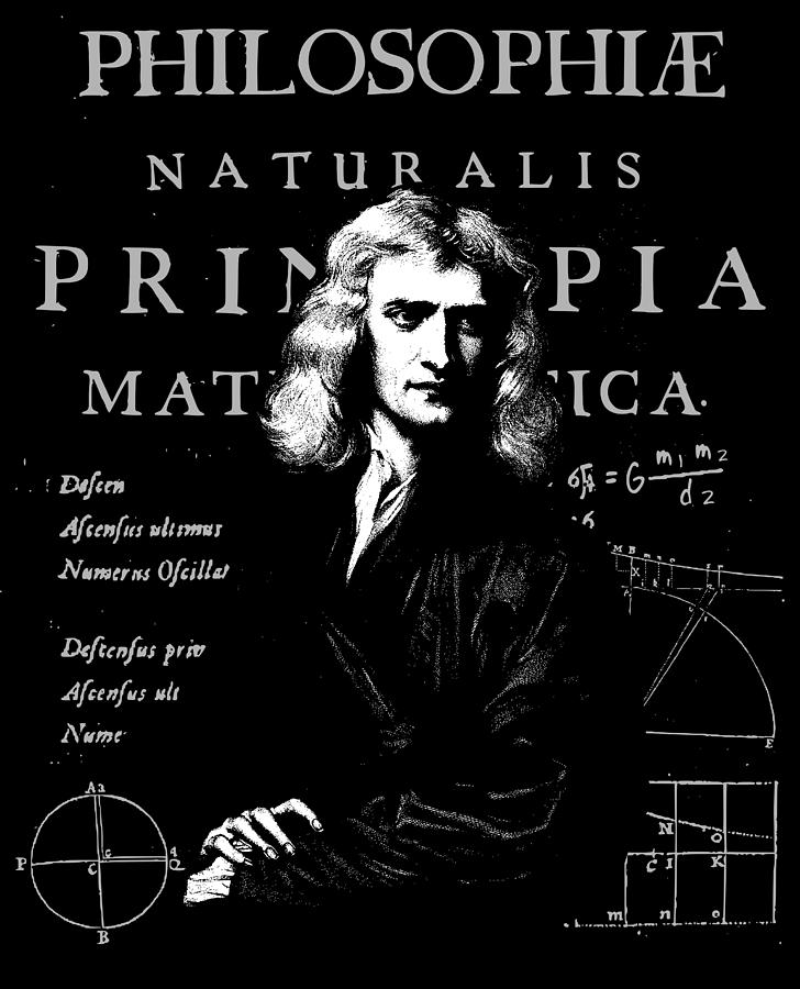 Sir Isaac Newton Digital Art by Gulayfather - Fine Art America