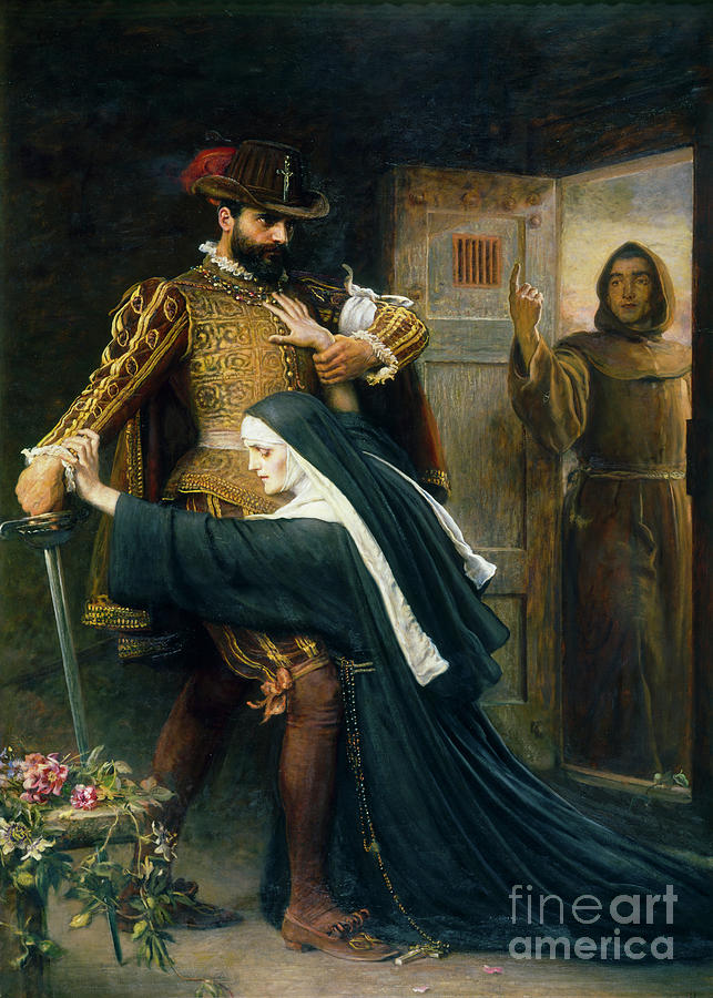 Sir John Everett Millais - Mercy- St Bartholomew's Day, 1572 by Sir John  Everett Millais