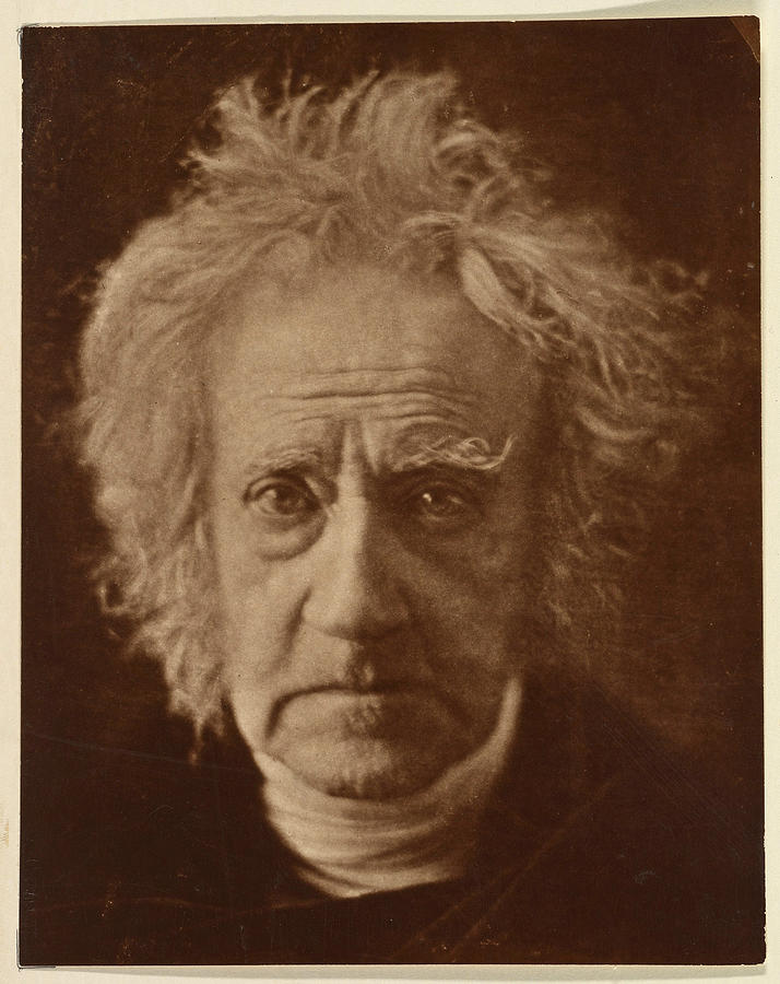 Sir John Herschel Photograph by Julia Margaret Cameron