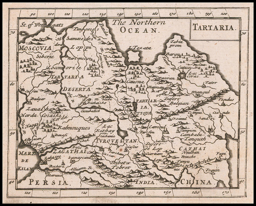 Карта тартарии 1598