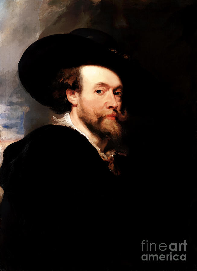 Sir Peter Paul Rubens Digital Art by Jerzy Czyz
