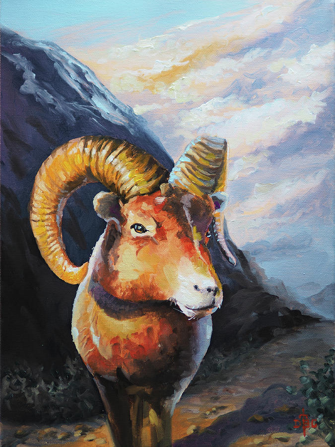 Sir Ram Painting by David Bader