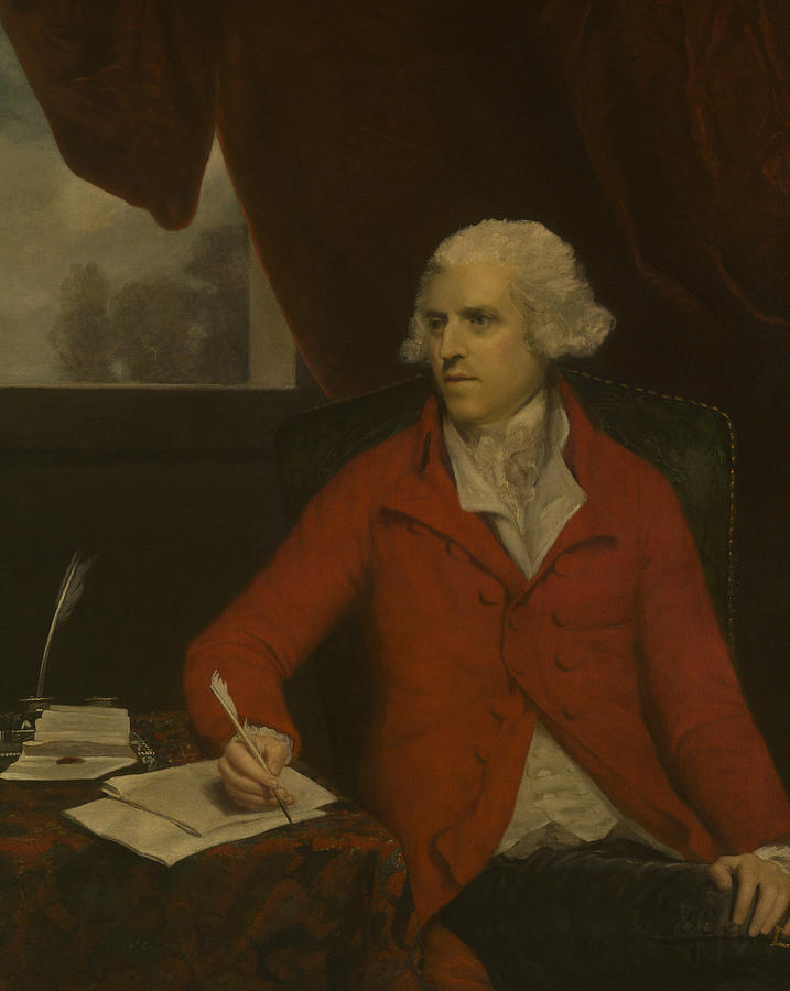 Sir Thomas Rumbold Painting by Joshua Reynolds