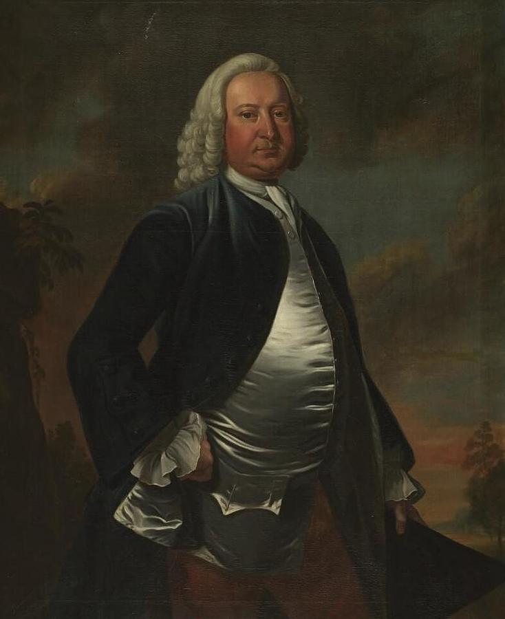 Sir Watkin Williams - Wynn 1692 - 1749 Painting By Thomas Hudson - Fine 