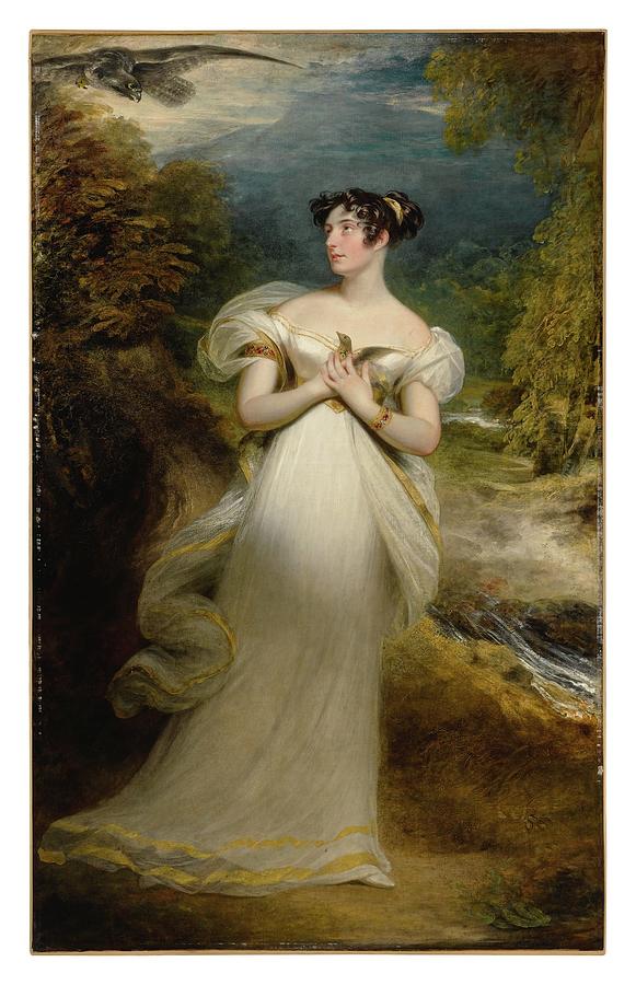 SIR WILLIAM BEECHEY Burford 1753 1839 London PORTRAIT OF MISS MARY ...