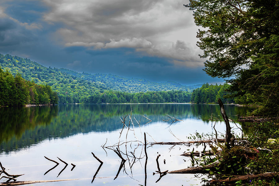Sis Lake in the Adirondacks Photograph by David Patterson