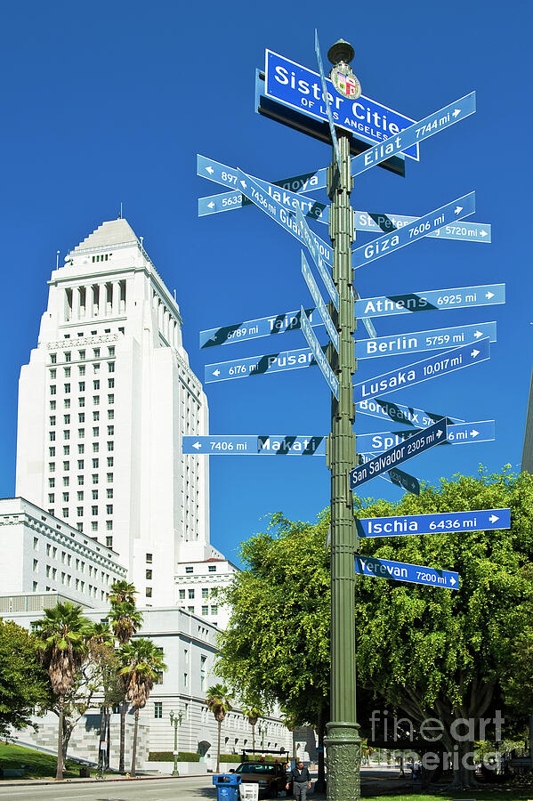 Sister Cities of Los Angeles 2 Photograph by David Zanzinger