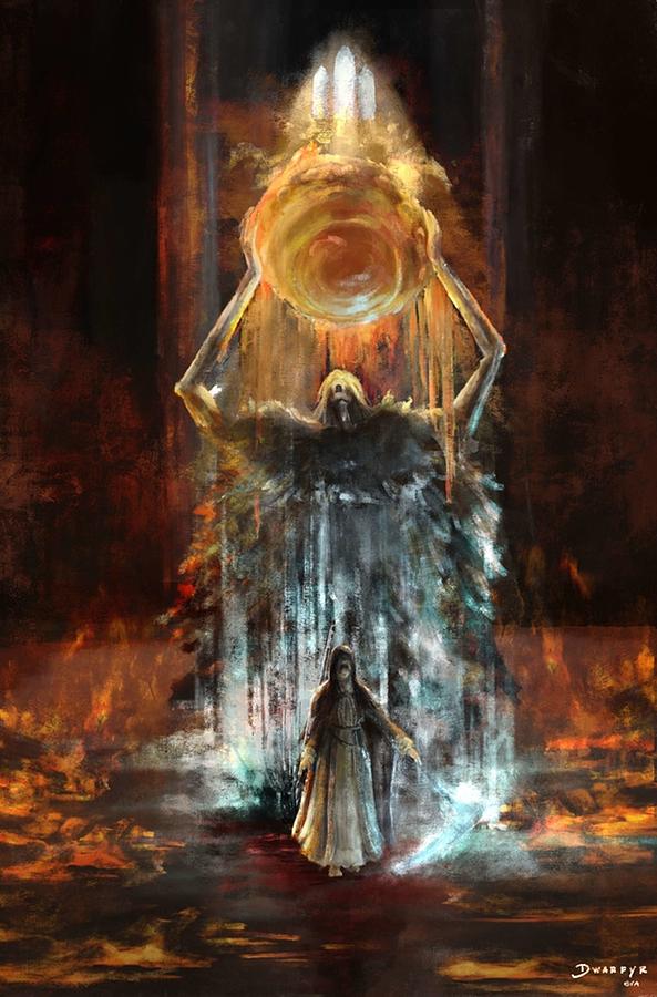 Sister Friede and Father Ariandel Ashes of Ariandel Digital Art by ...