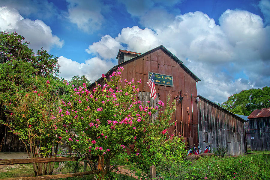 Sisterdale Winery and Cotton Gin Photograph by Lynn Bauer