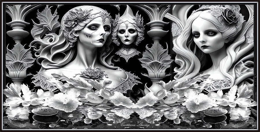 Sisters Digital Art by Constance Lowery
