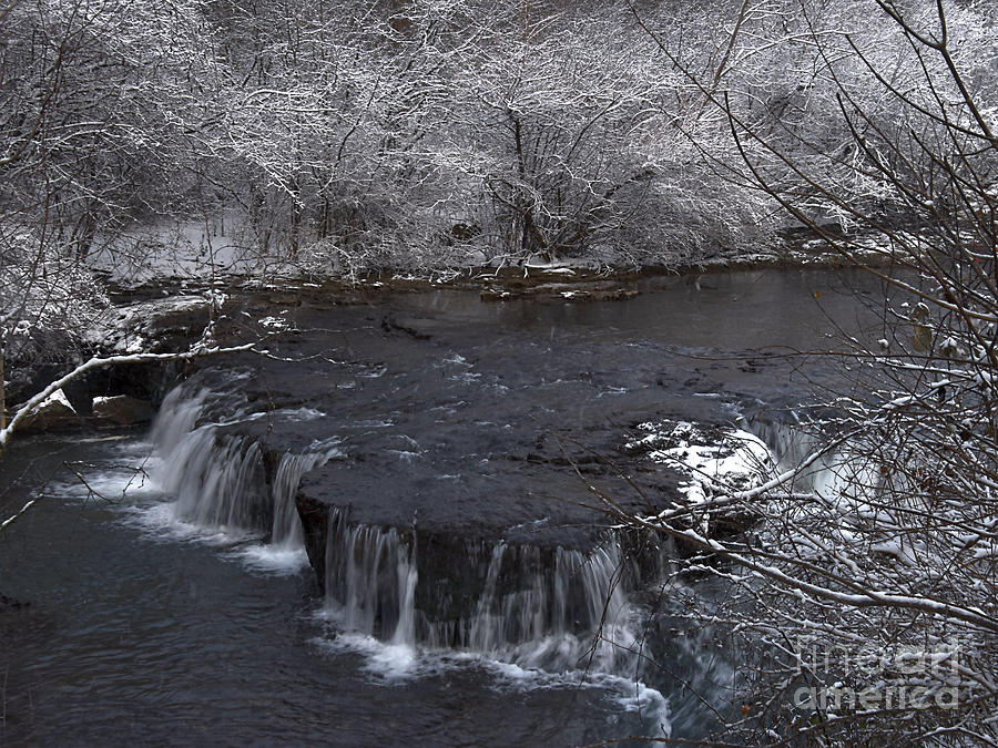 Sister's Island Waterfall January 2,2022 Photograph by Sheila Lee ...