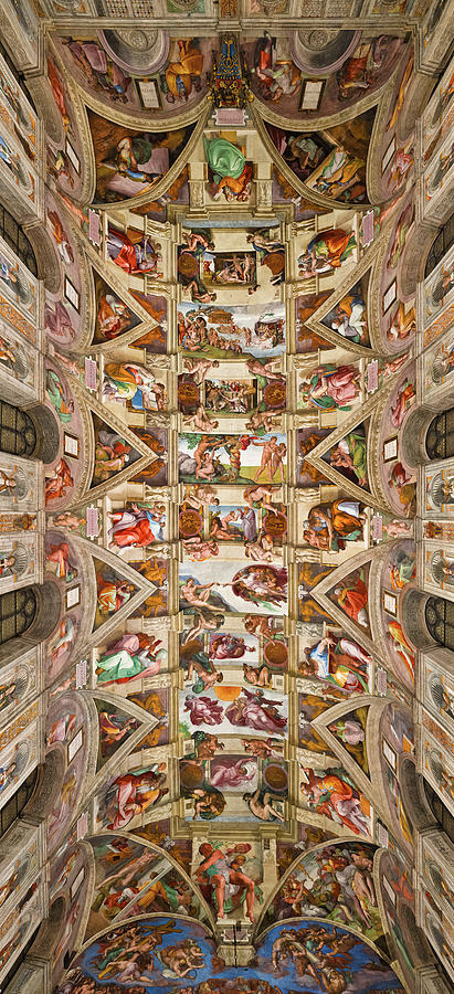 Michelangelo Painting - Sistine Chapel by Michelangelo