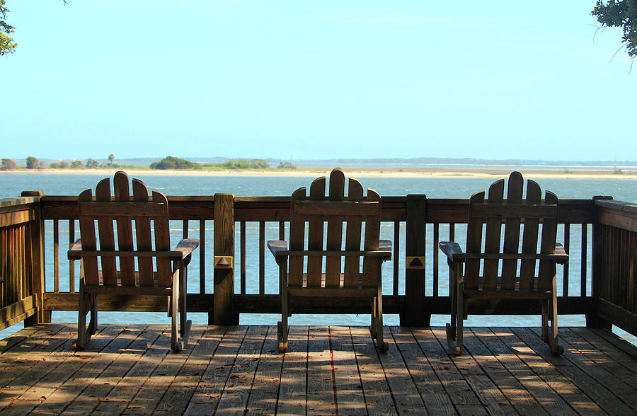 Sit And Enjoy The View Photograph by Cynthia Guinn