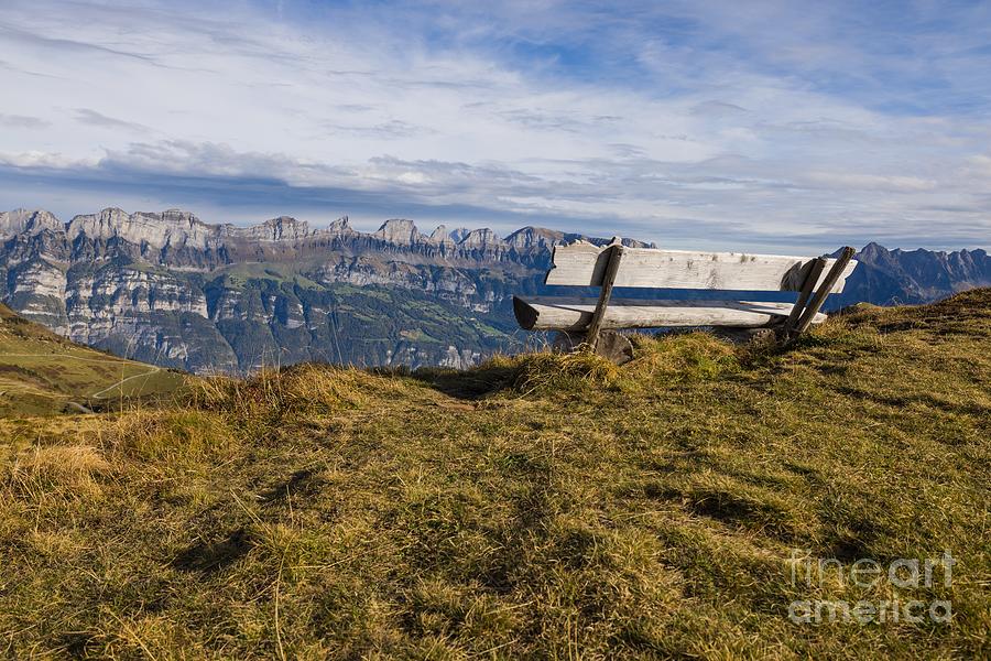 Sit and Enjoy the View Photograph by Eva Lechner