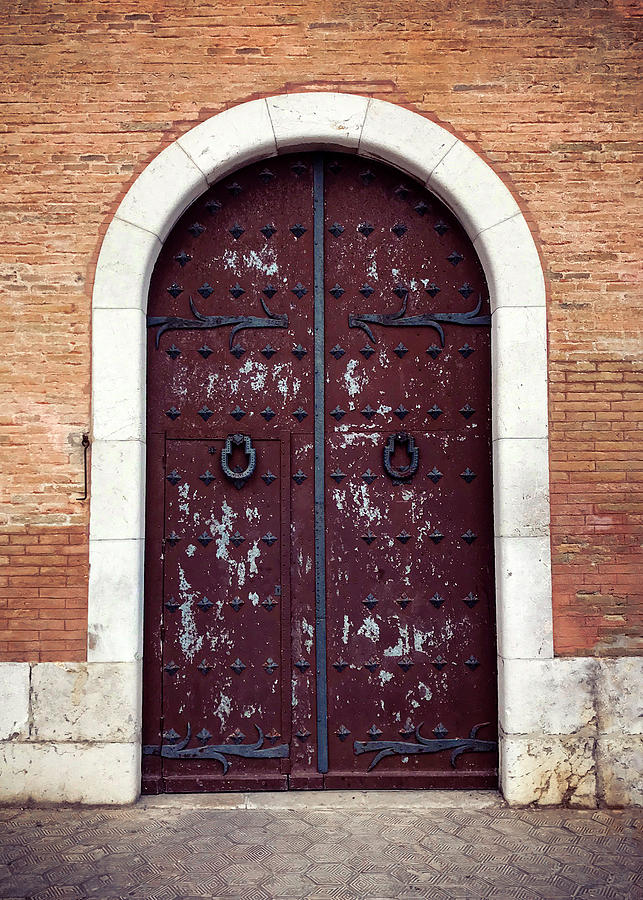 Sitges Door 01 Photograph by Christine Ley