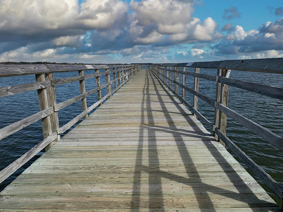 Sitting on the dock at the bay Photograph by Michael Descher Sitting on the dock at the bay Photograph by Michael Descher